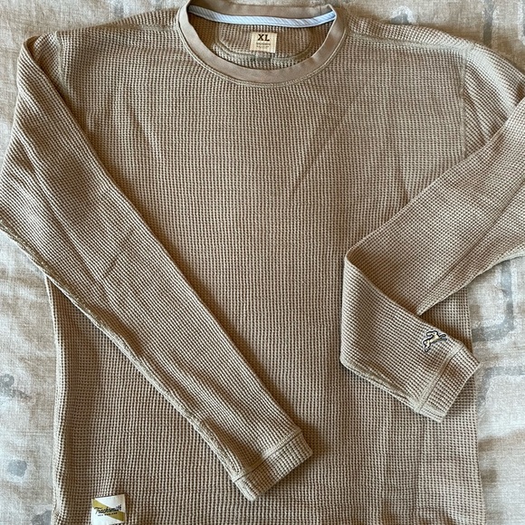 Tracksmith Fells Waffle Layer Mens Xl 